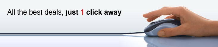 All the best deal, just 1 click away